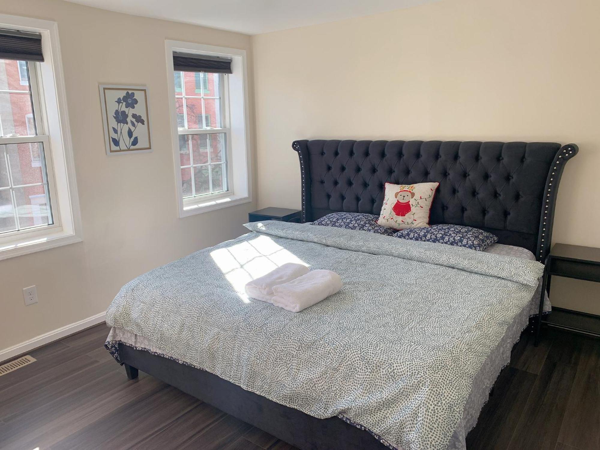 Sweet Bedroom Located Central Of Downtown Baltimore Luaran gambar