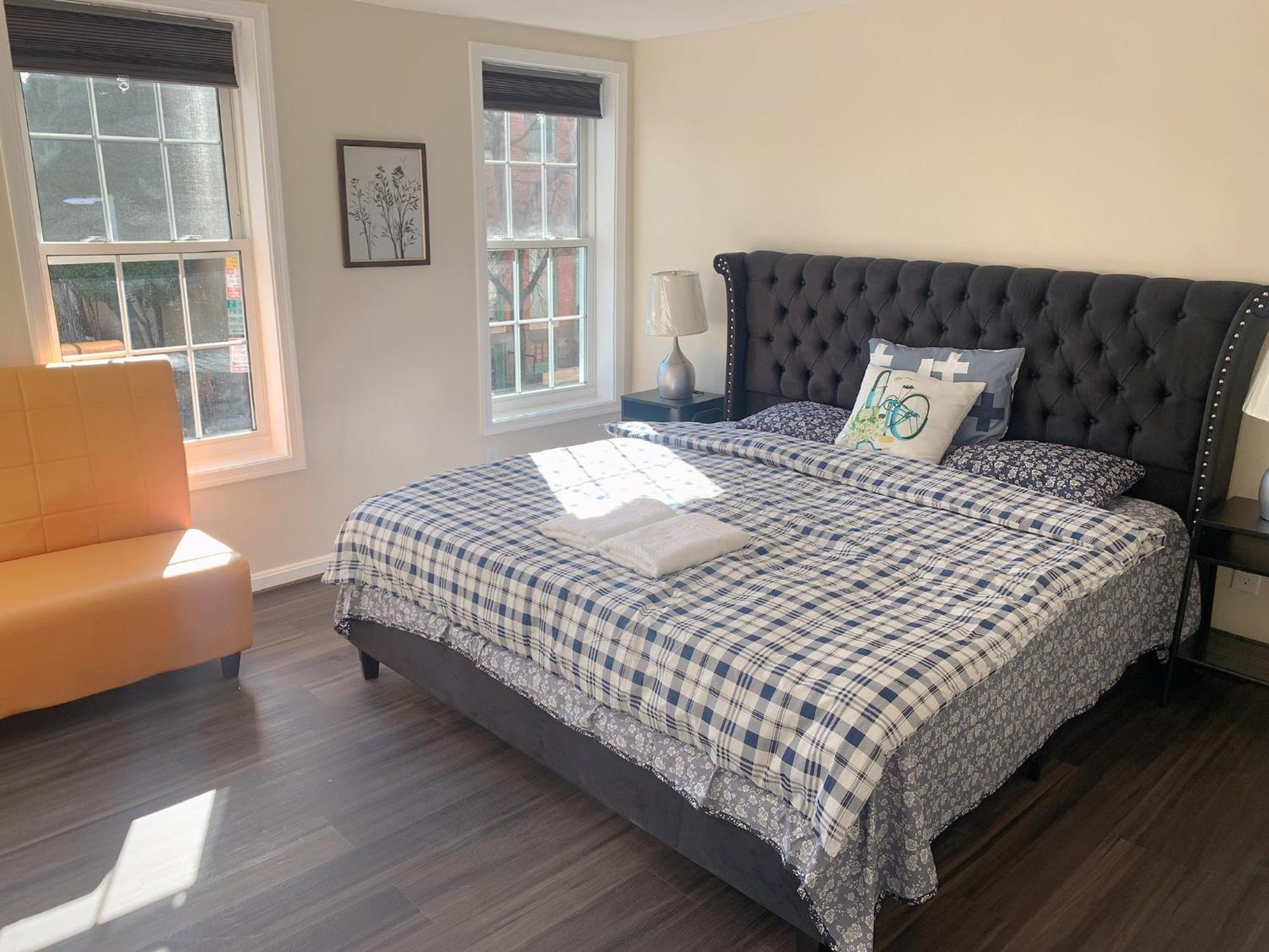 Sweet Bedroom Located Central Of Downtown Baltimore Luaran gambar